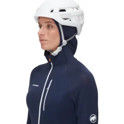 Aenergy Light ML Hooded Jacket Women Marine