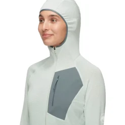 Aenergy Light ML Hooded Jacket Women Silver Sage/Strata