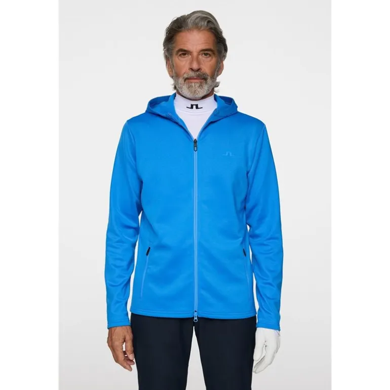 Aerial Full Zip Hood Sonic Blue