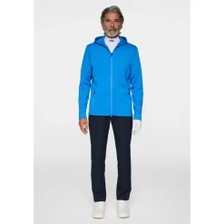 Aerial Full Zip Hood Sonic Blue