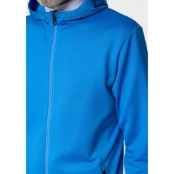 Aerial Full Zip Hood Sonic Blue
