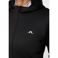 Aerialle Zip Hood Black