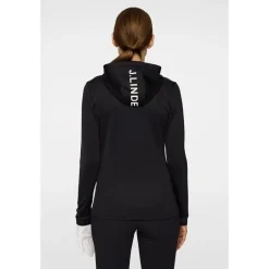 Aerialle Zip Hood Black