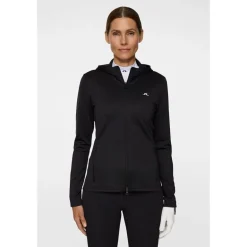 Aerialle Zip Hood Black