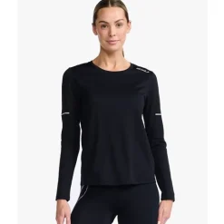 Aero L/S Women Black/Silver Reflective