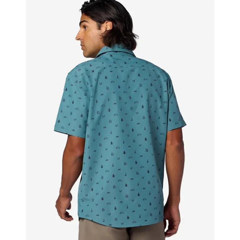 AirExchange UPF 40 SS Shirt Seafloor Camping Trip