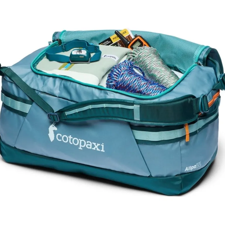 Allpa Getaway 55L Duffel Blue Spruce And Abyss