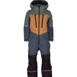 Alpine Winter Overall Green/Blue