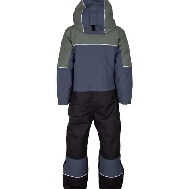 Alpine Winter Overall Green/Blue