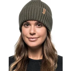 Beanie Rib Pine Green