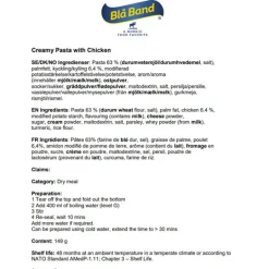 Blåband Expedition Meal. Krämig pasta me