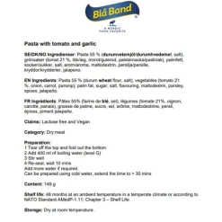 Blåband Expedition Meal. Pasta med tomat