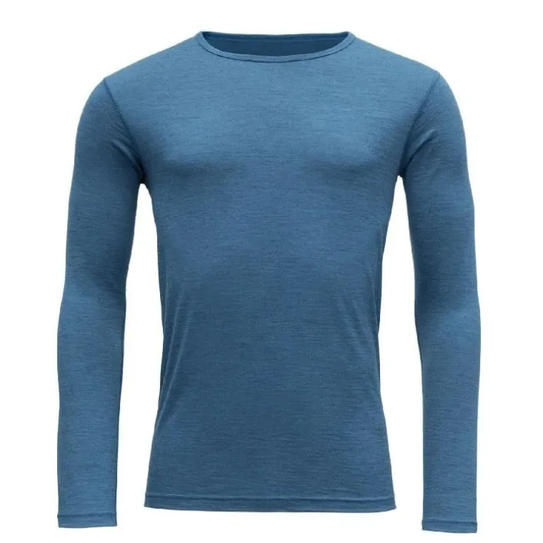 Breeze Merino 150 Shirt Man Blue Melange