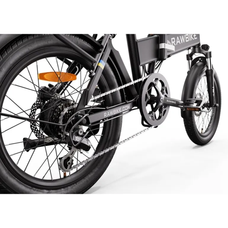 City Elcykel Jet Black