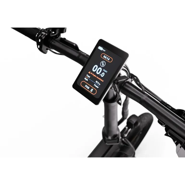 City Elcykel Jet Black