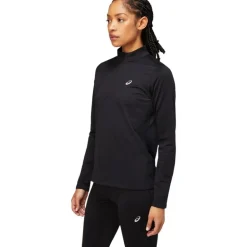 Core Ls 1/2 Zip Winter Top Women Performance Black