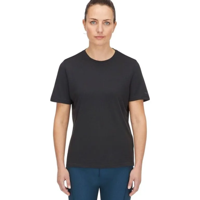 Crimp Logo Tee Womens Beluga