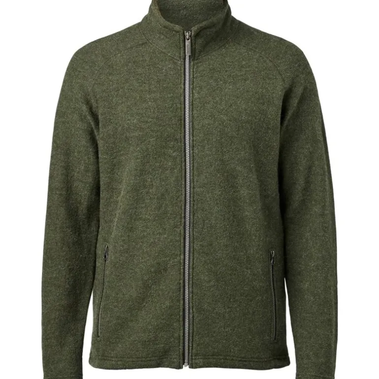 Danny full zip Loden Green