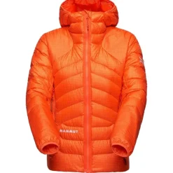 Eiger Nordwand Light Down IN Hooded Jack Eiger Orange