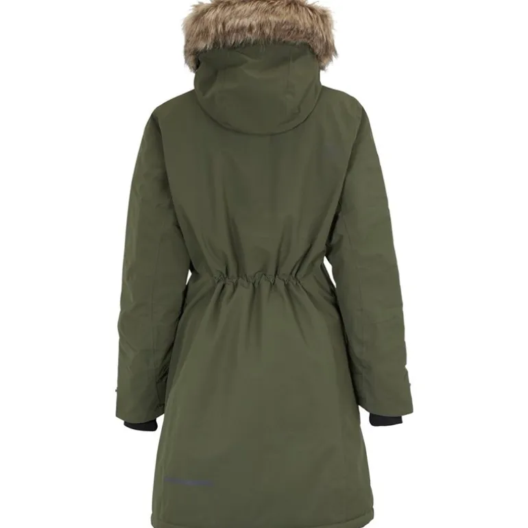 Erika Wns Parka 3 Deep Green
