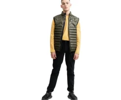 Featherlight Down Vest Men Military