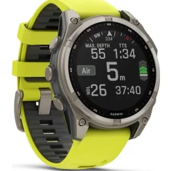 fenix 8 47mm.Saphire Solar Silver/Yellow