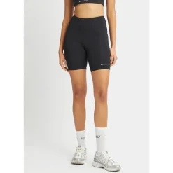 Flattering High Waist Bike Tights Black
