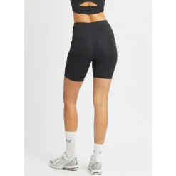 Flattering High Waist Bike Tights Black