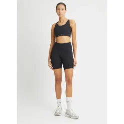 Flattering High Waist Bike Tights Black