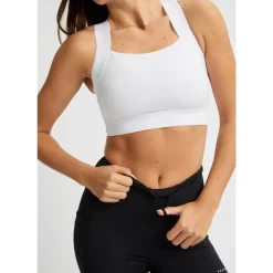 Flattering High Waist Capri Tights Black