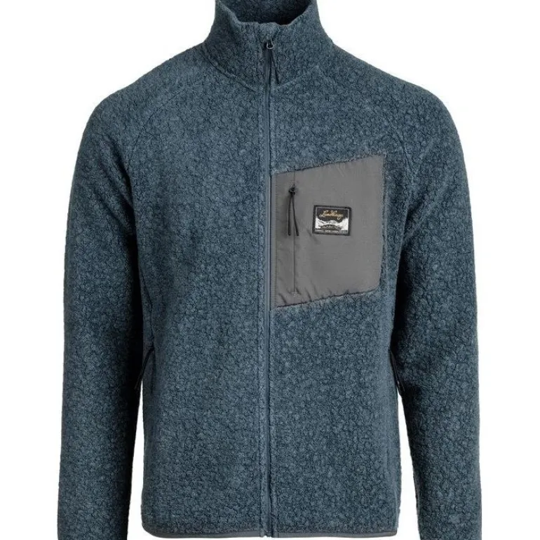 Flok Wool Ws Pile Dk Sky Blue