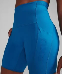 Form Stash Hi-Rise Bike Short Seaport/Seaport