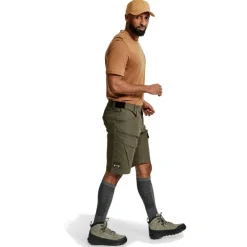 Fulu Cargo Stretch Hybrid Shorts M Forest Green