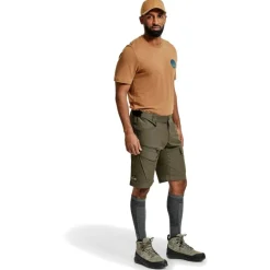 Fulu Cargo Stretch Hybrid Shorts M Forest Green