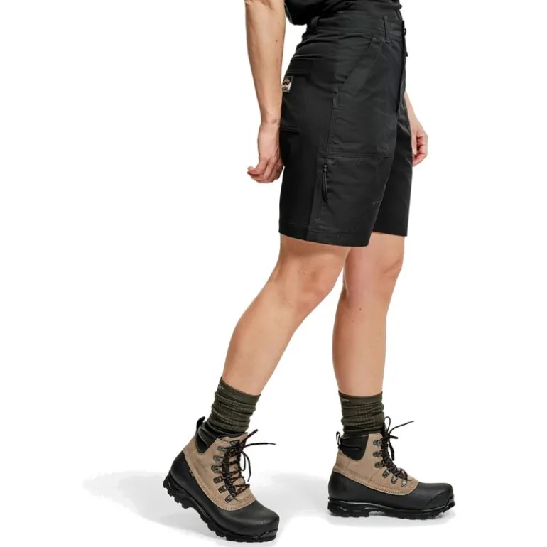 Fulu Cargo Stretch Hybrid Shorts W Black