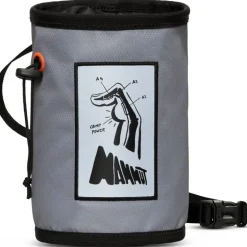 Gym Print Chalk Bag Alloy