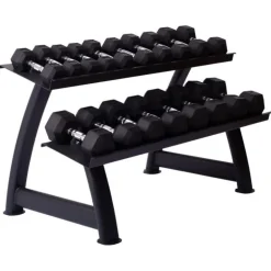 Hantelställ Hex B 2-plan, Black