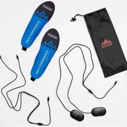 Heated Wireless charging app Insoles? Blue