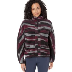 HiCamp Fleece Full Zip Hoody Cocoa Red Lands
