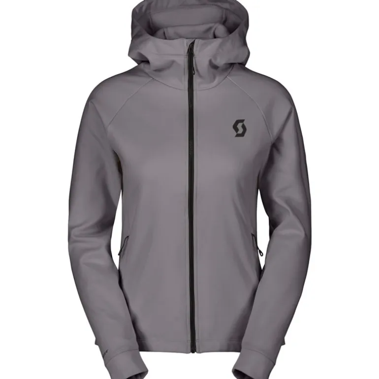 Hoody W's Defined Warm Zip Evening Grey