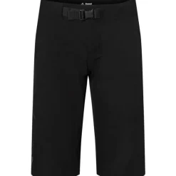 Hunter Slashed Shorts W Black