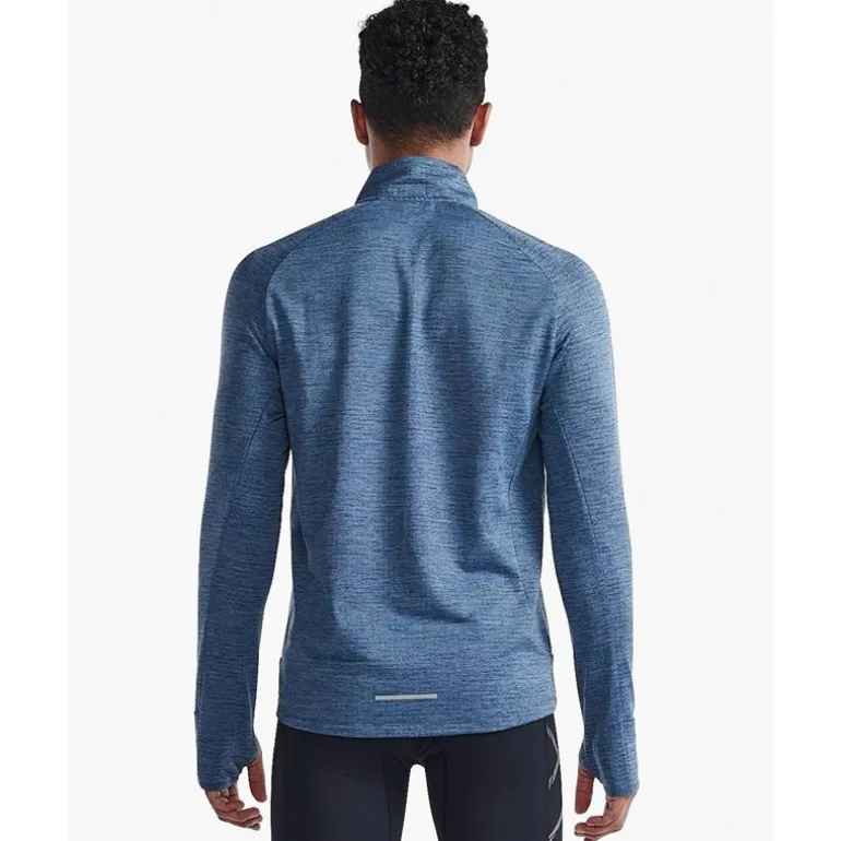 Ignition 1/4 Zip Sky/Silver Reflective