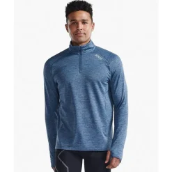 Ignition 1/4 Zip Sky/Silver Reflective