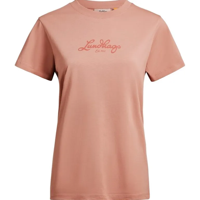 Järpen Logo T-shirt W Stone Pink
