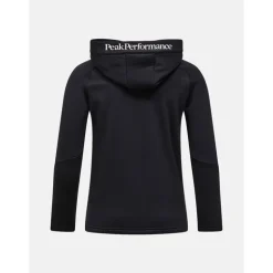 Jr Rider Essentials Zip Hood Black/Black