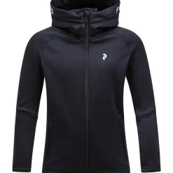 Jr Rider Zip Hood Black/Black