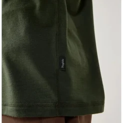 Kaise Wool LS Tee Men Seaweed Green