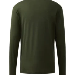 Kaise Wool LS Tee Men Seaweed Green