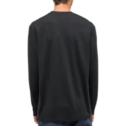 Kaise Wool LS Tee Men True Black