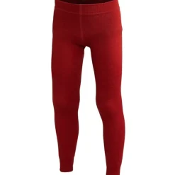 Kids Long Johns 200 Autumn Red